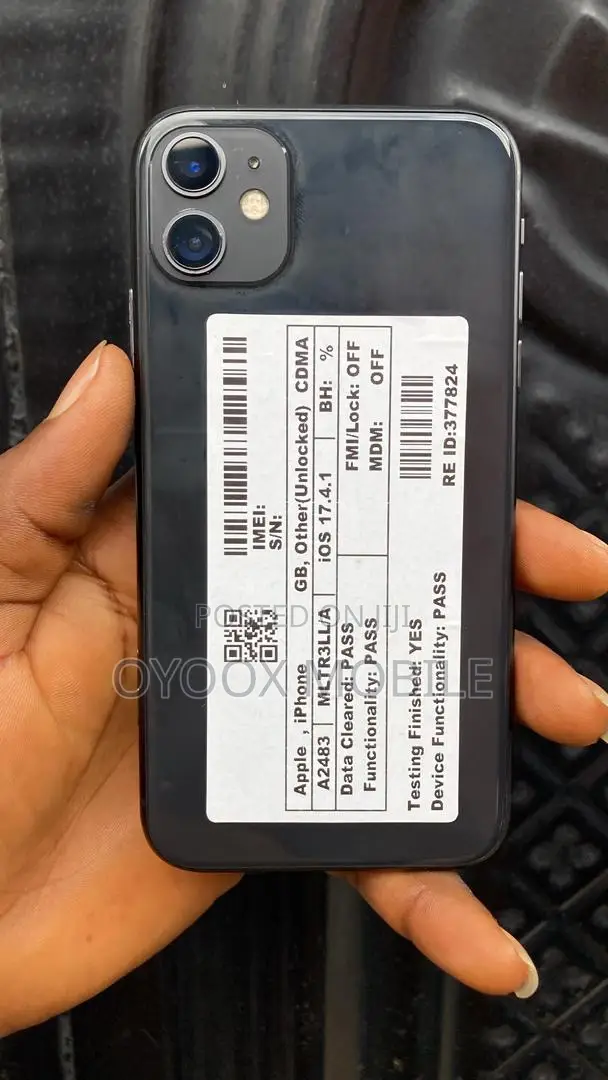 Apple iPhone 11 64 GB Black