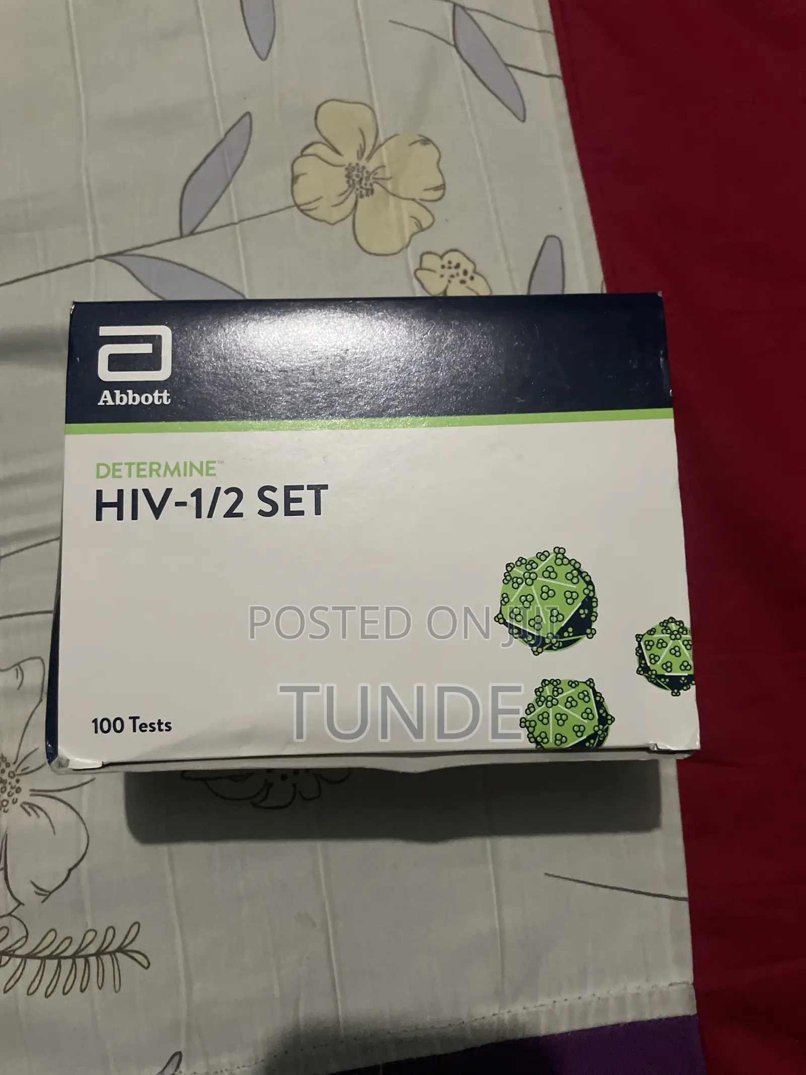Abbot Hiv Strip Determine