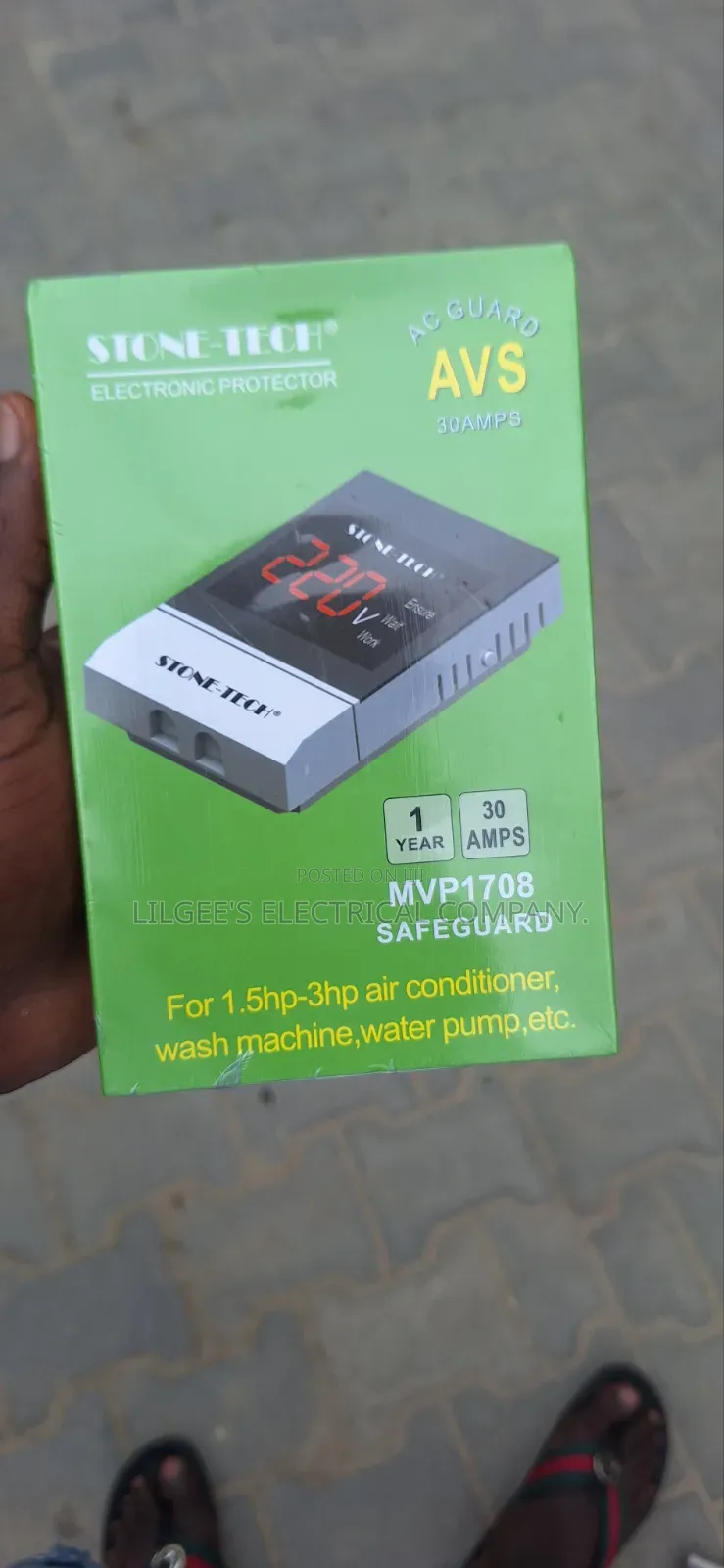 Original Stone Tech Automatic Voltage Surge Protector for Ac's