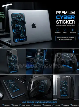 Custom Cyberpunk Laptop Skins Sticker Designs