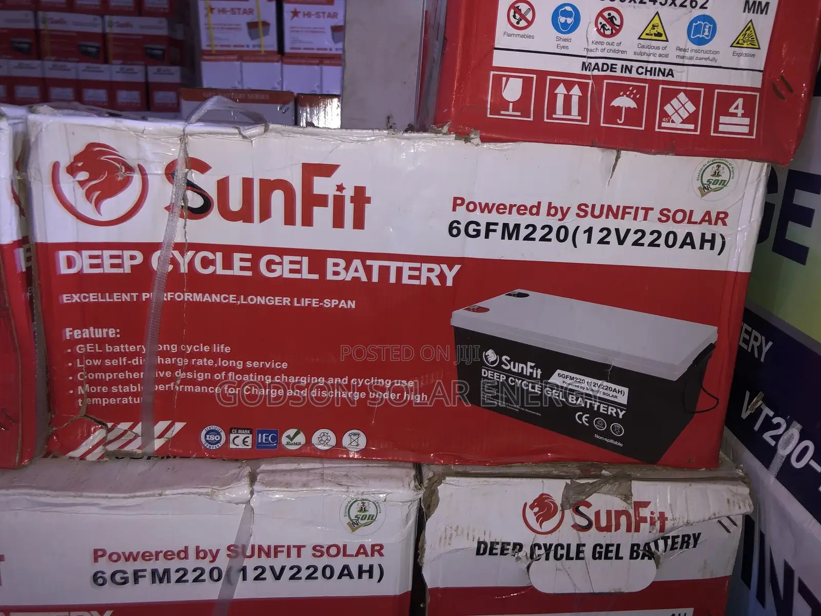 Sunfit Deep Cycle Gel Battery
