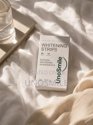 Remove Yellow Teeth Fast | Unosmile Whitening Strips | 28 Strips