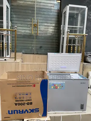 Skyrun 200l Chest Freezer Bd-200a Grey