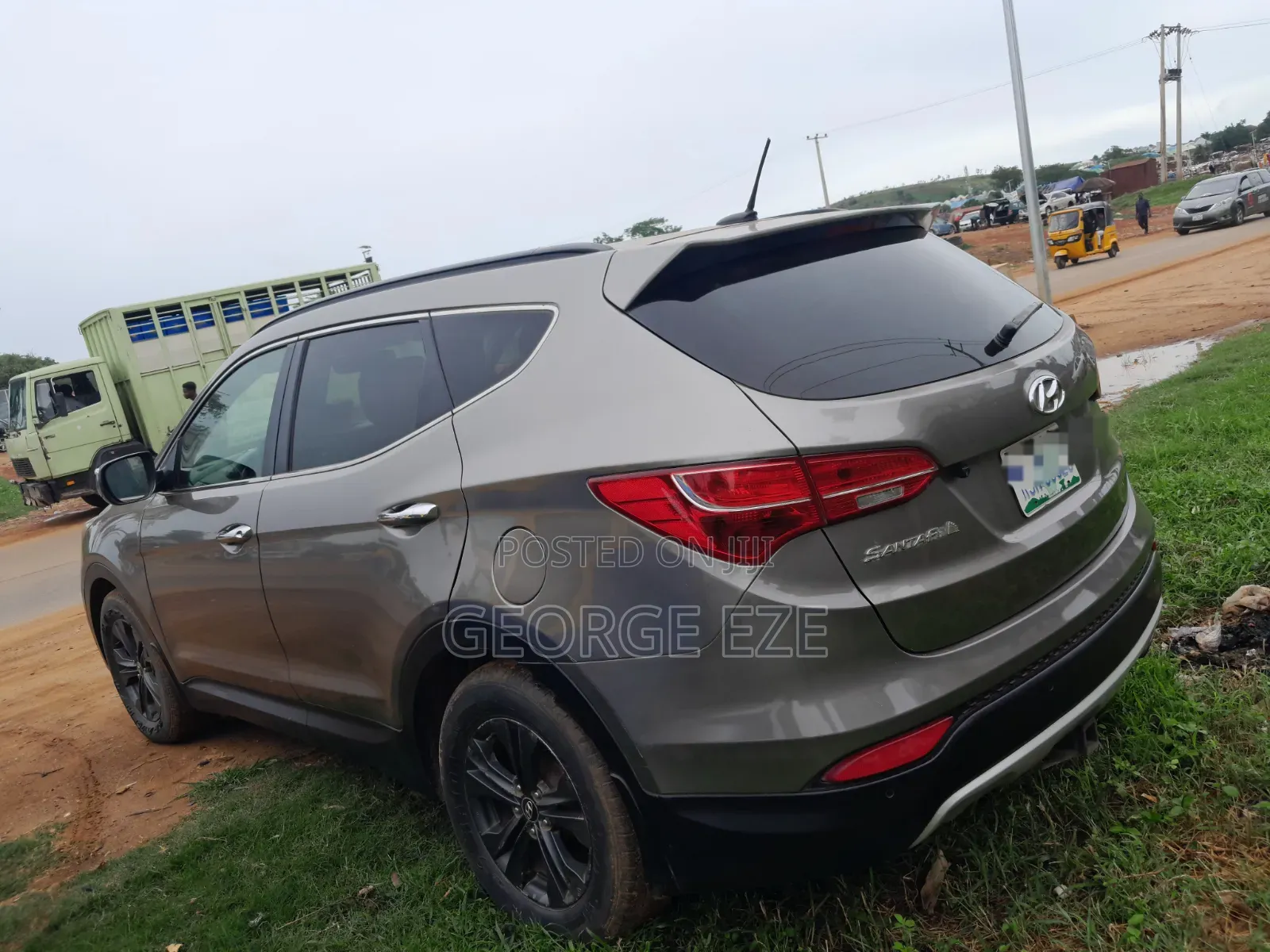Hyundai Santa Fe 2013 Gray
