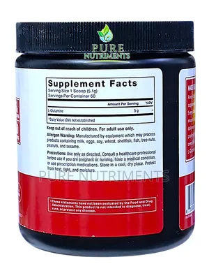 Force Factor L-Glutamine Powder 5g for Gut and Muscle Repair