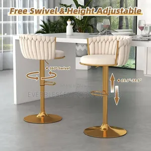 A Gold Stand Casablanca Bar Stool