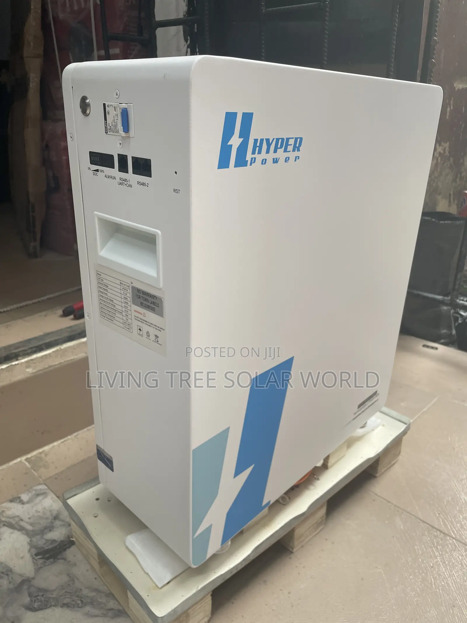 7.5kwh Hyper Power Lithium Battery 48v