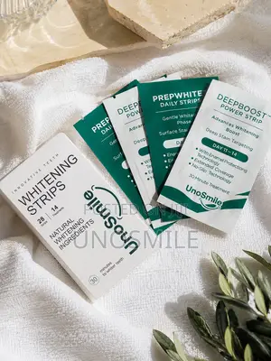 White Teeth in 14 Days | Unosmile Whitening Strips | 28 Strips