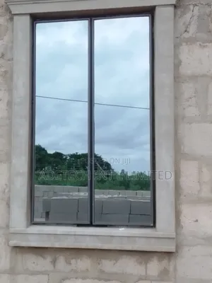 Exceptional-Minded Aluminium Frameless Window With Net and Burglary