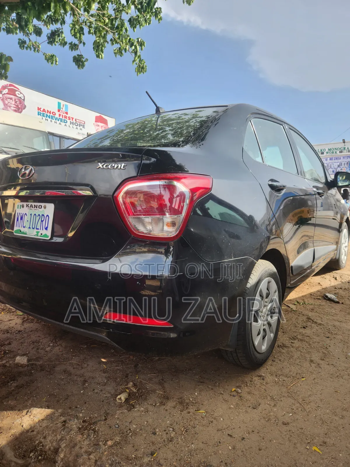 Hyundai Xcent 2016 Black