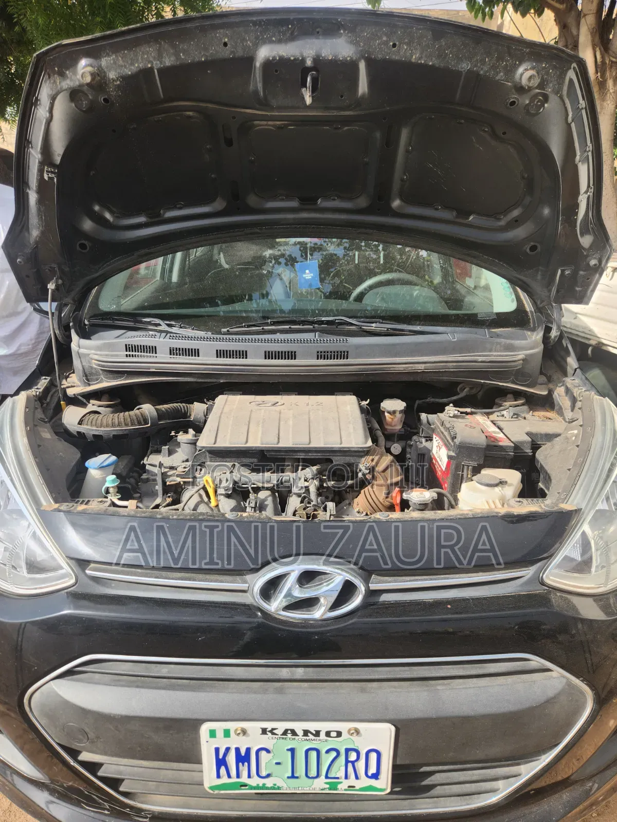 Hyundai Xcent 2016 Black