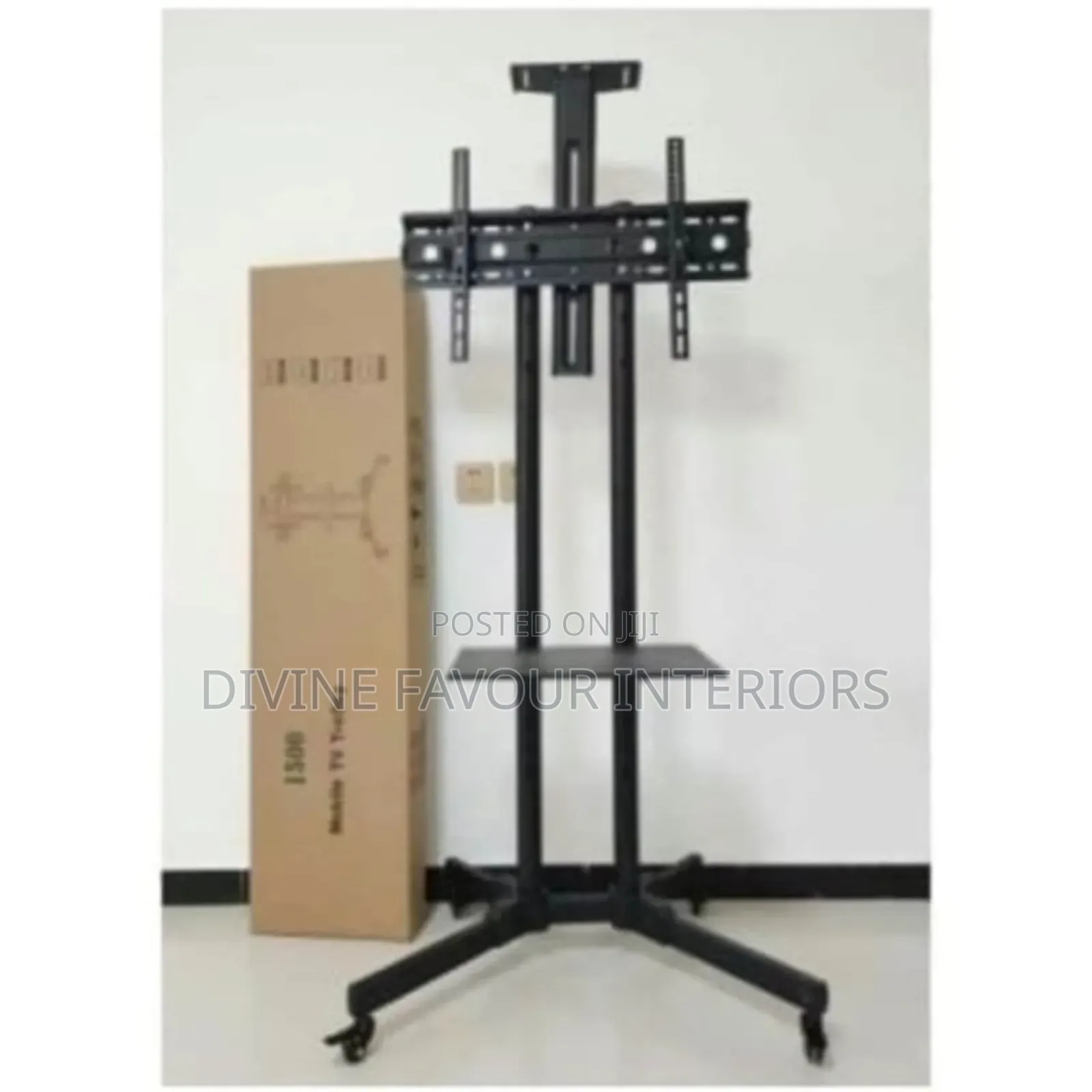 Av Mobile Cart 65 Inches Black