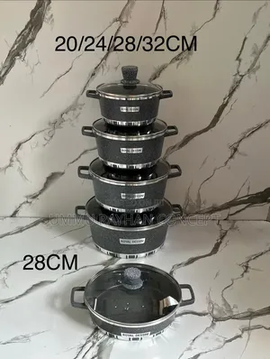 10pcs Non-Stick Cookware Set