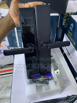 Wifi Fingerprint Tuya Smart Lock With Handle Card Key Smart Door Lock