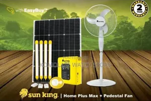 Sunking Solar Homeplus Max With Pedestal Fan