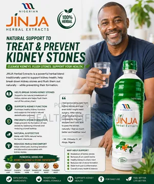 Treat Prevent Kidney Stones With Jinja Herbal Extract