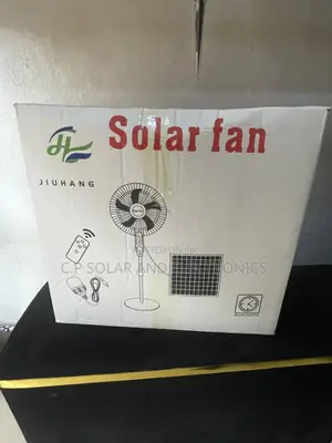 Solar Rechargeable Fan 16’Inchs