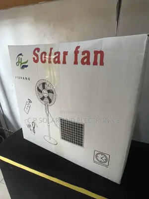 Solar Rechargeable Fan 16’Inchs
