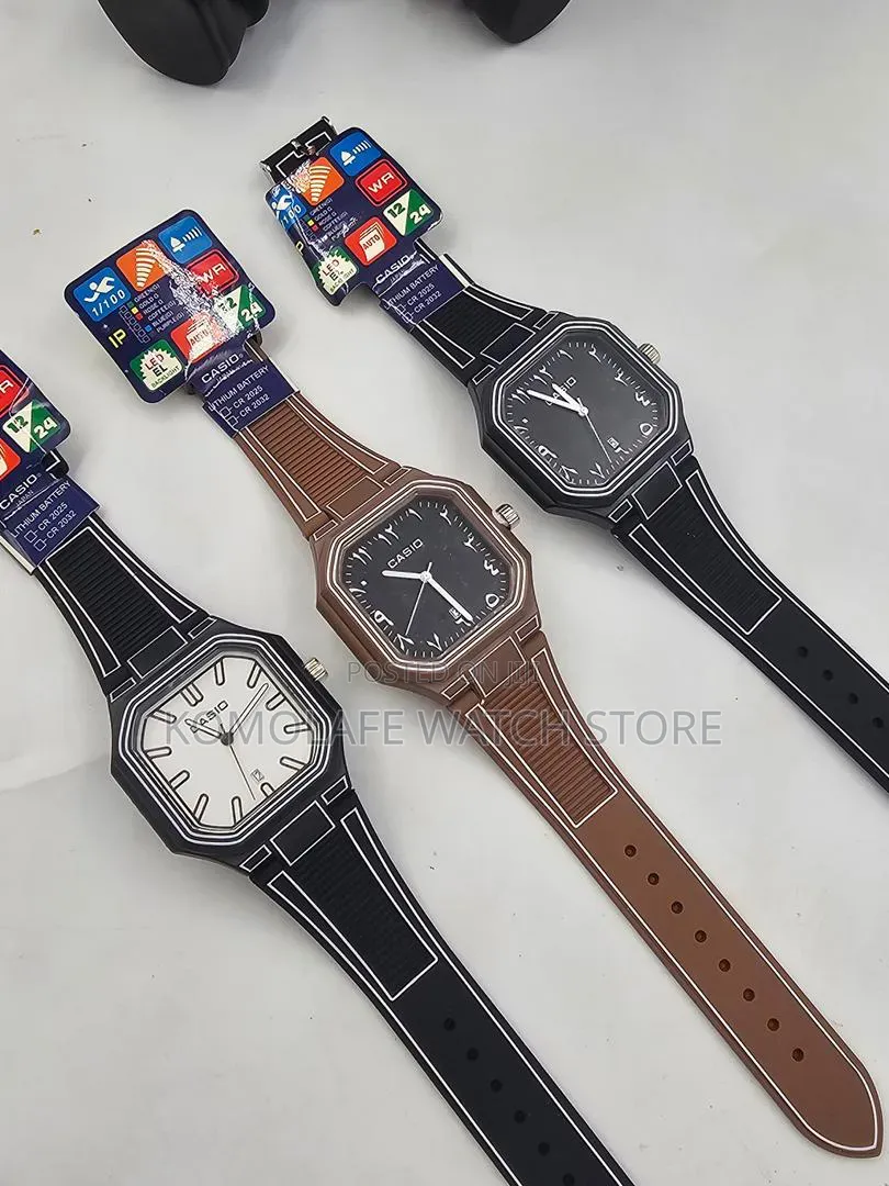 Casio Rubber Watch