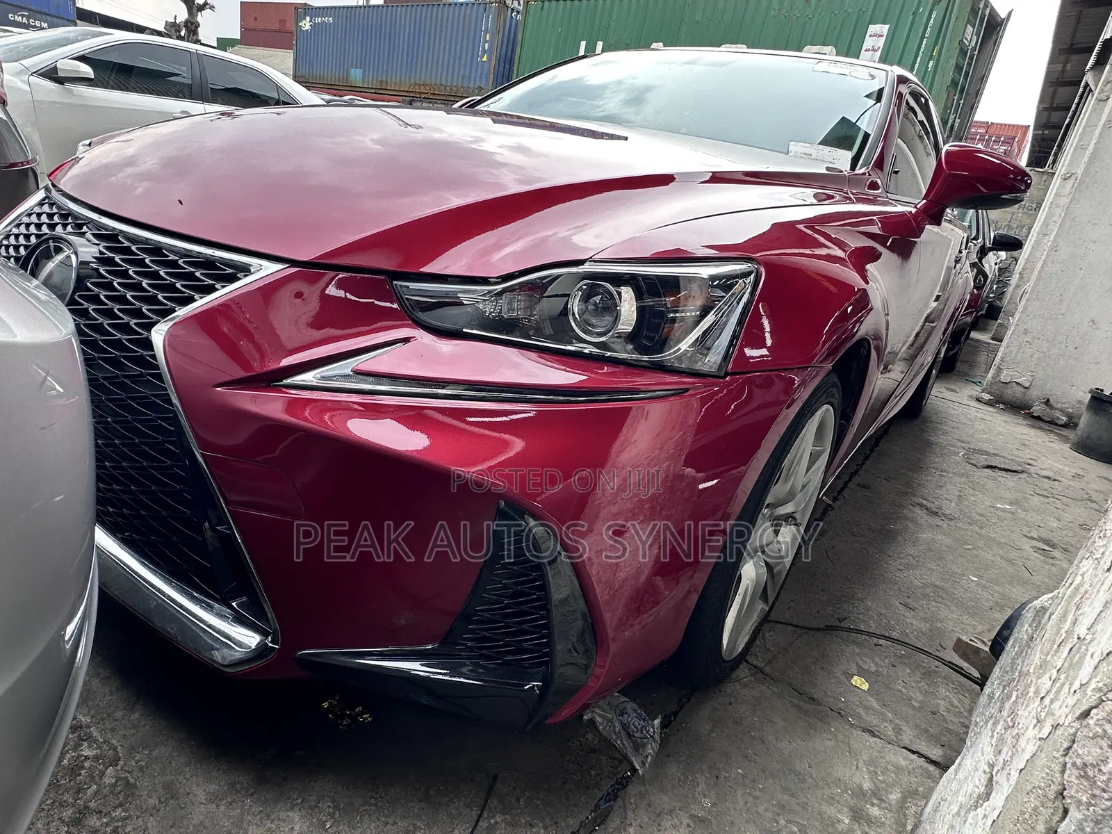 Lexus IS 350 AWD 2014 Red