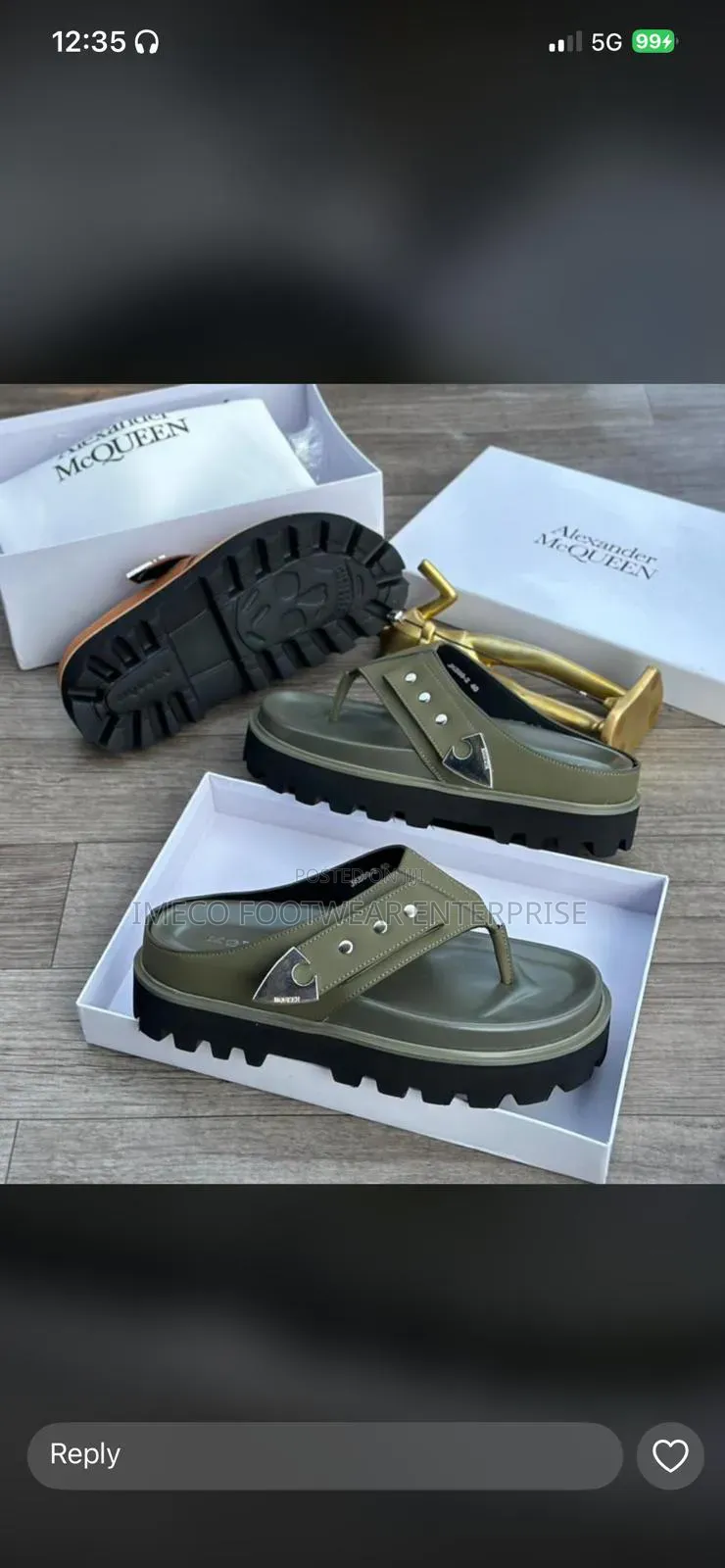 Alexander McQueen Slippers