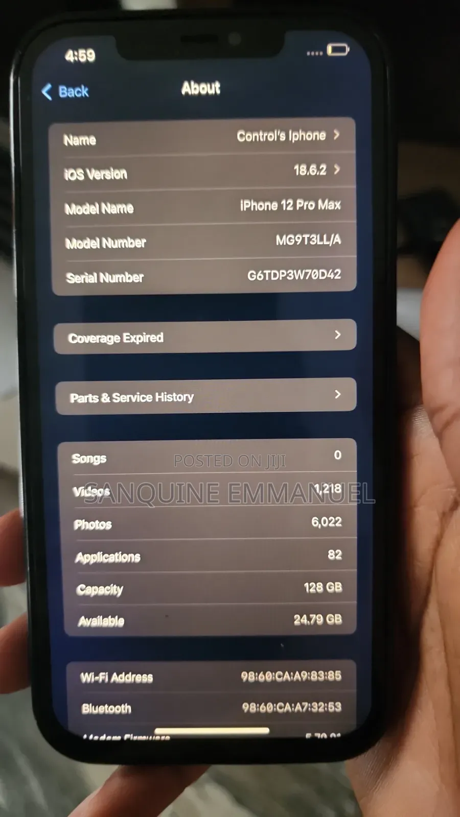 Apple iPhone 12 Pro Max 128 GB Blue
