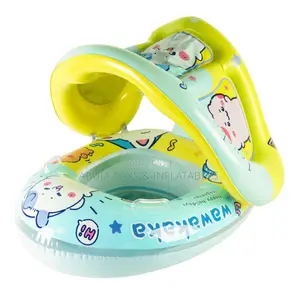 Baby Inflatable Pool Float With Sunshade