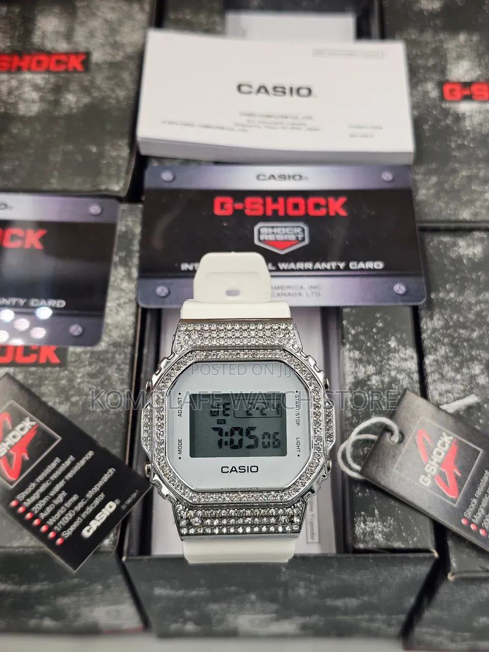 Casio G-Shock Digital (Full Ice Out)