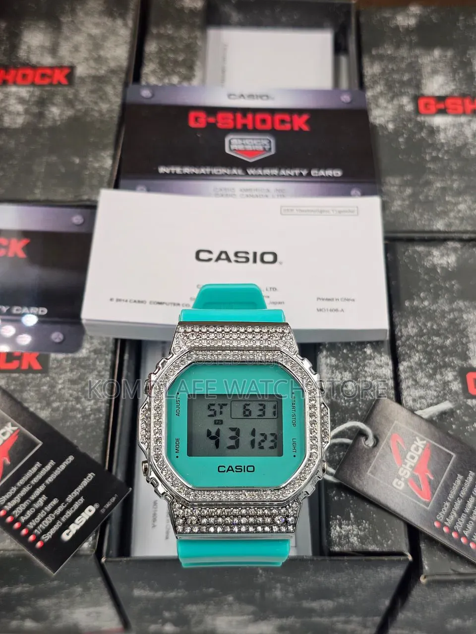 Casio G-Shock Digital (Full Ice Out)