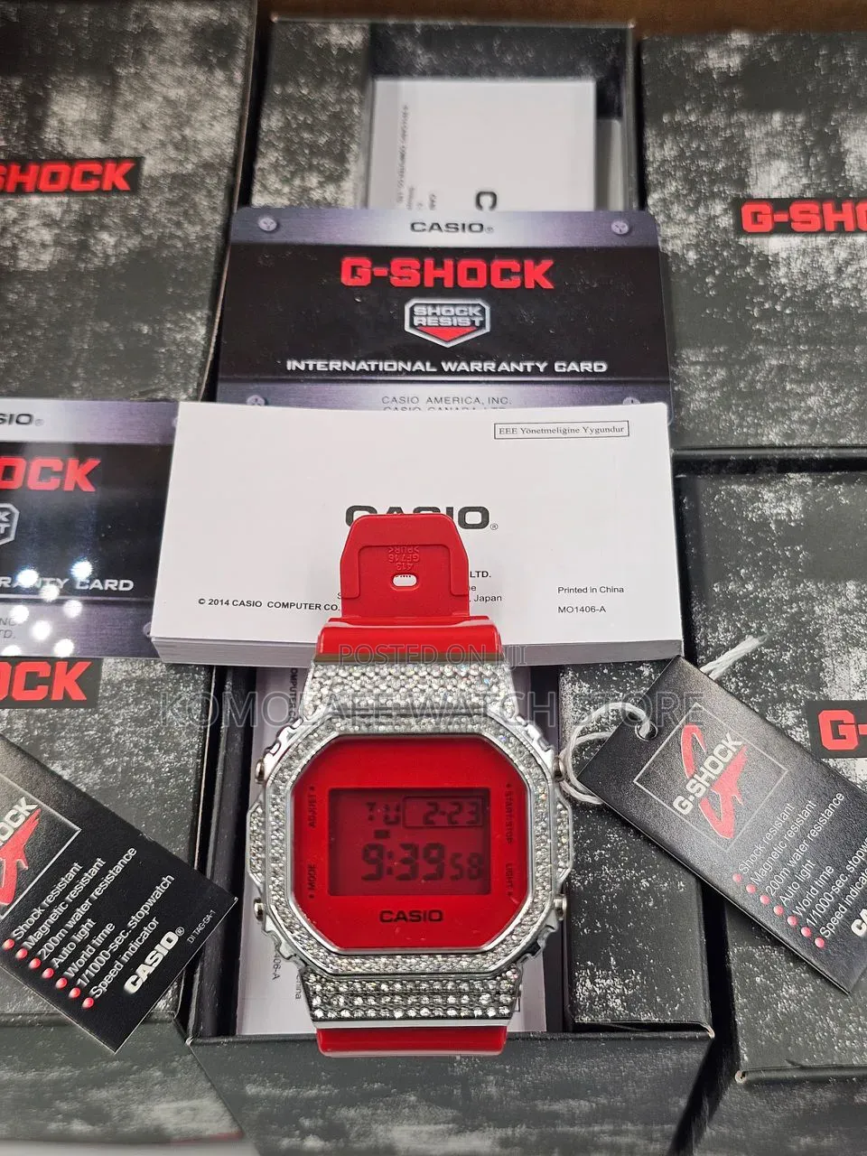 Casio G-Shock Digital (Full Ice Out)