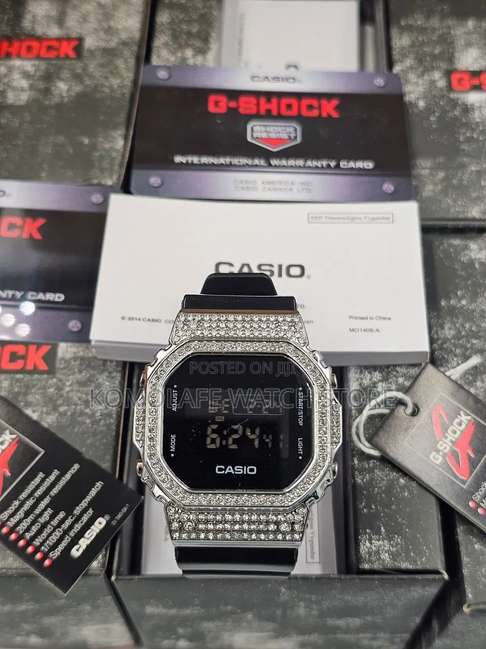 Casio G-Shock Digital (Full Ice Out)