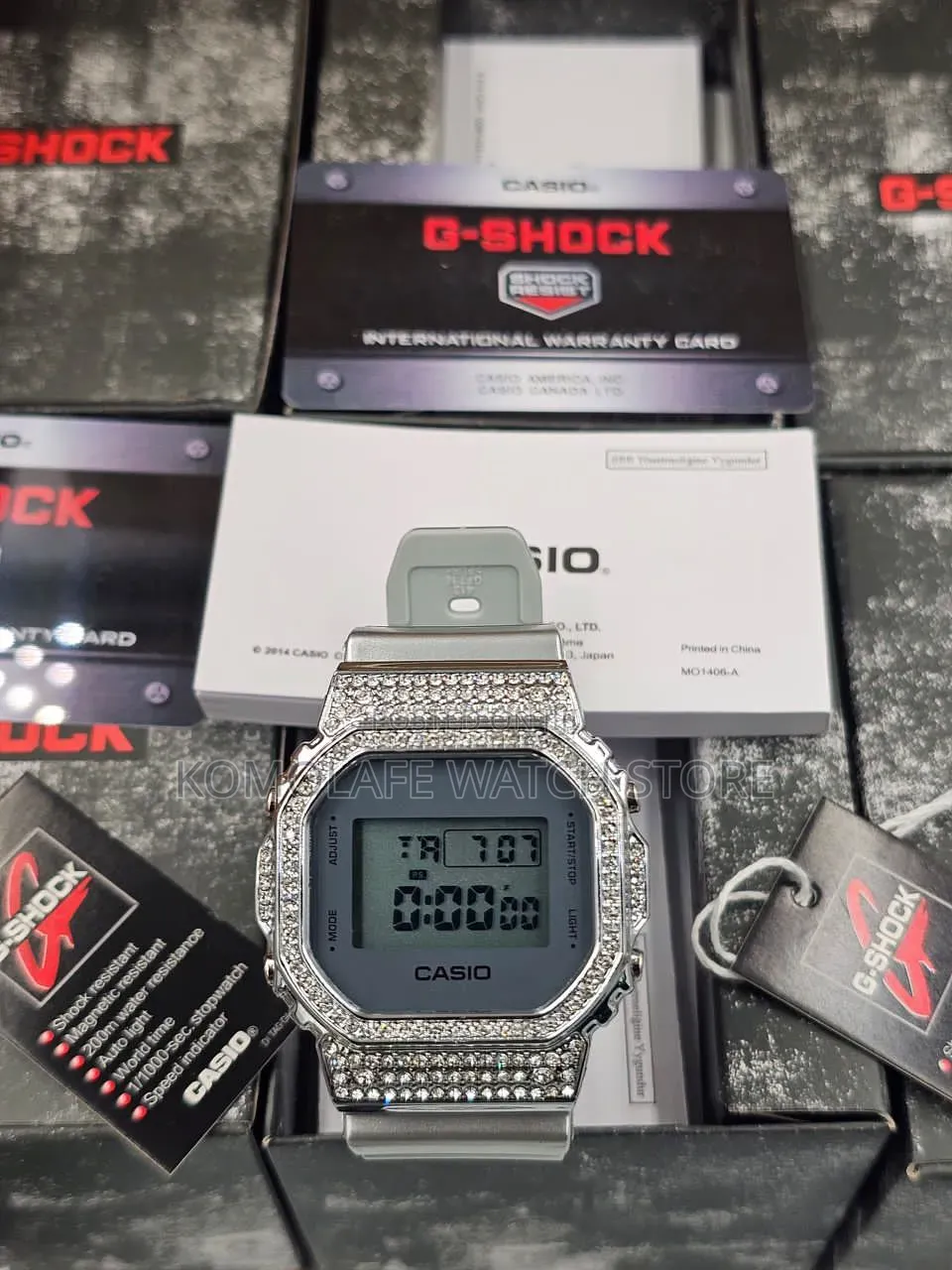Casio G-Shock Digital (Full Ice Out)