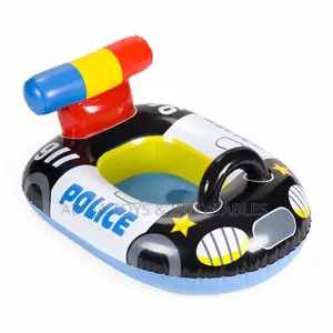 Inflatable Kids Police Character Float With Seat