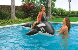 Giant Inflatable Whale Pool Ride Floater
