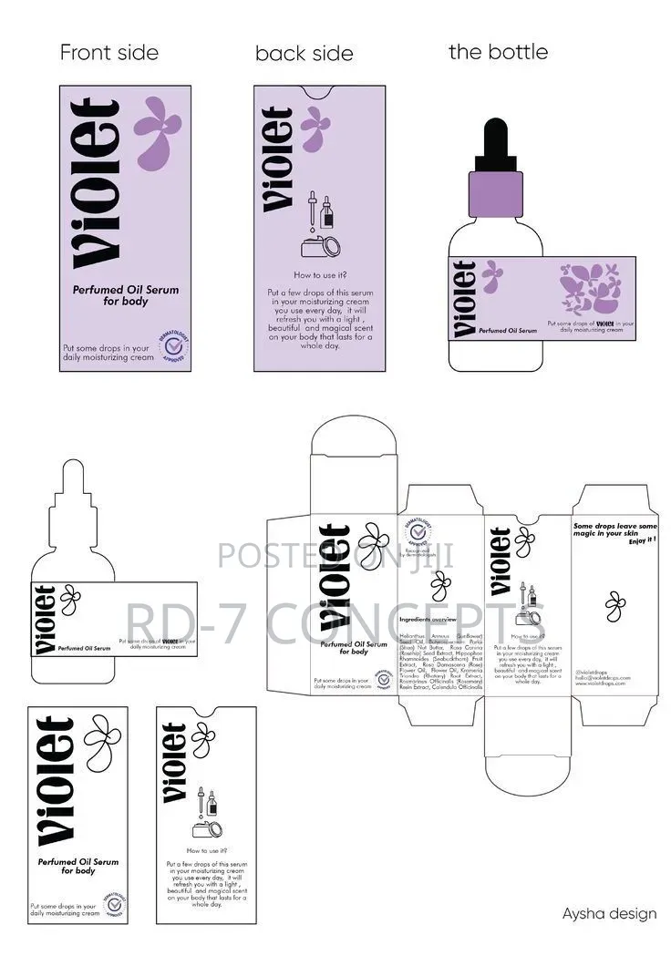Product Label and Pack Design