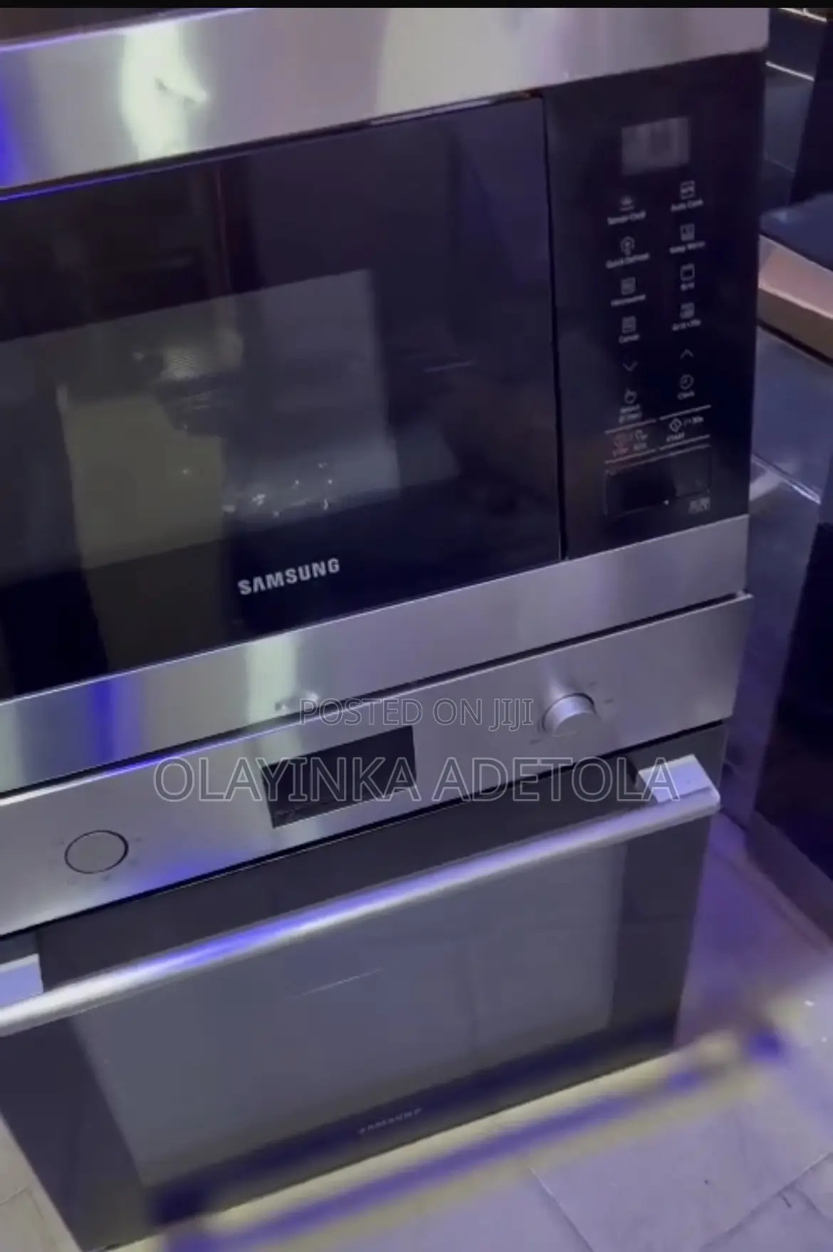 Inbuilt Oven and Microwave