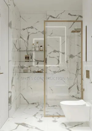 Shower Fix Glass Gold