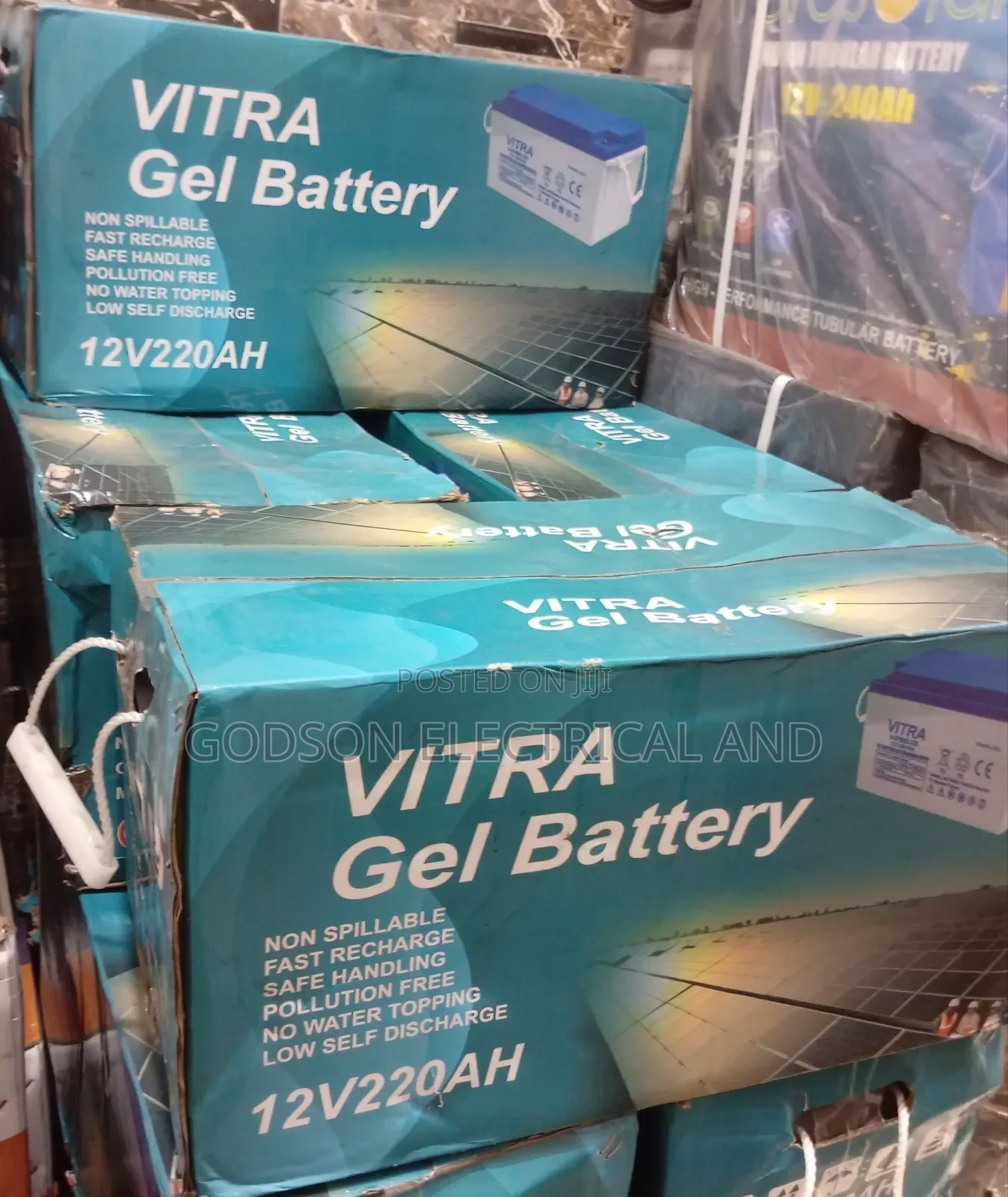 320ah Vitra Gel Solar Battery