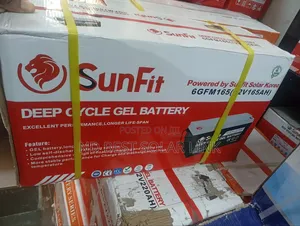 165ah Sunfit Gel Battery