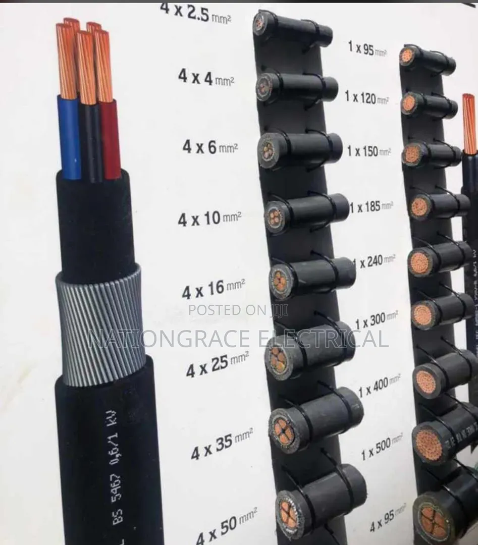 50mmx4core Armoured Cables (Per Meter)
