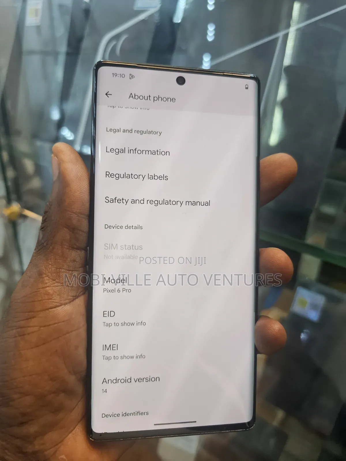 Google Pixel 6 Pro 128 GB Black