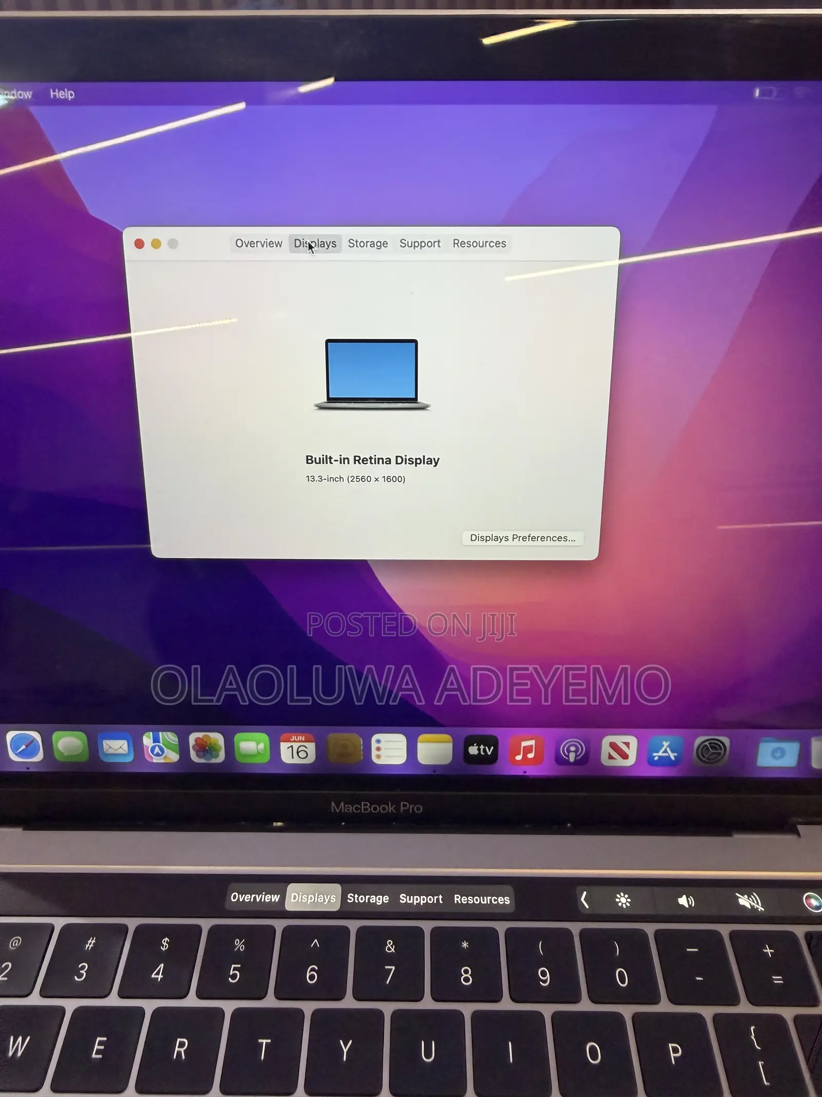 Laptop Apple MacBook 2016 8GB Intel Core i5 SSD 256GB