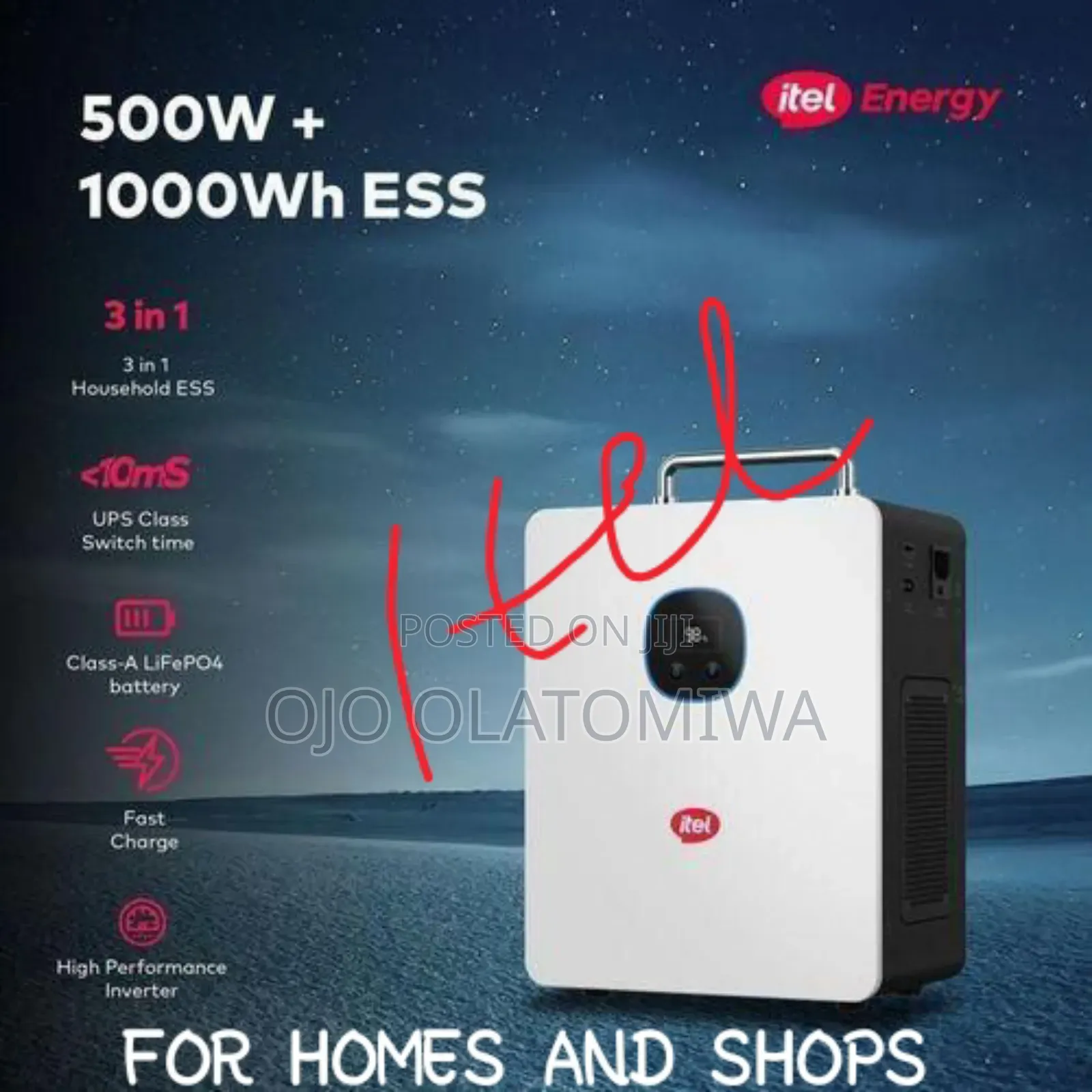Itel Power Tank