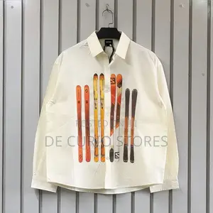 Graphic Longsleeve Buttoned Shirts