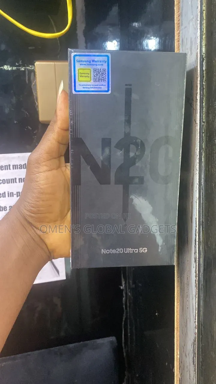New Samsung Galaxy Note 20 256 GB Black