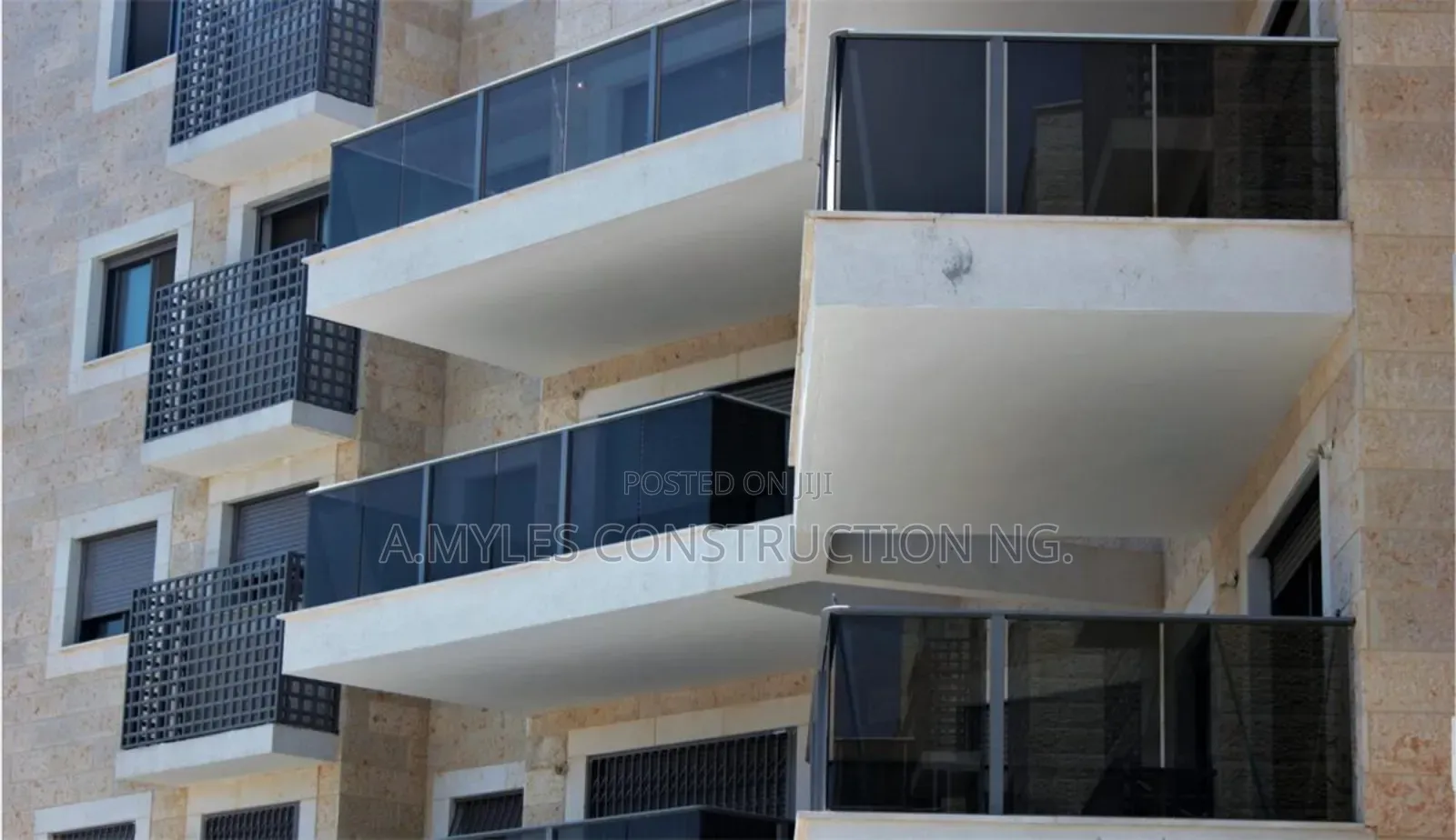 Grey Glass Railings