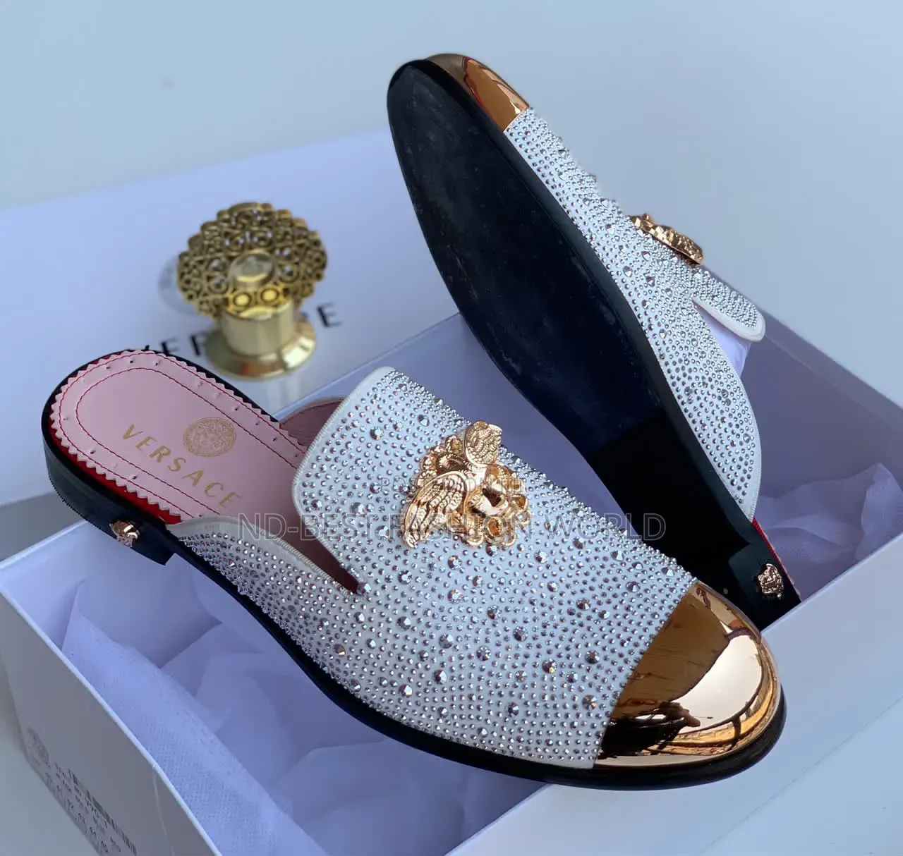 Luxury Versace Half Shoe