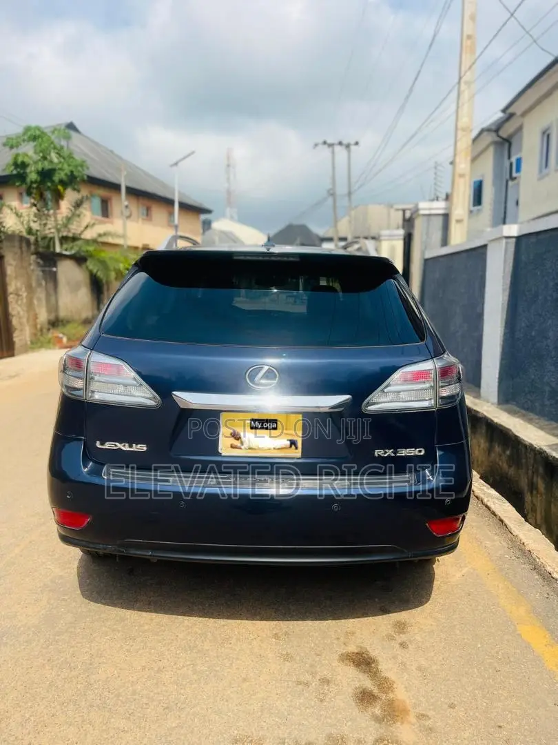 Lexus RX 2011 Blue