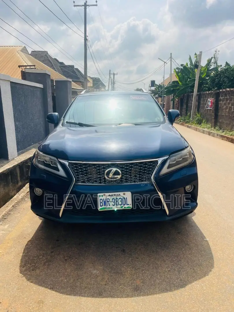 Lexus RX 2011 Blue