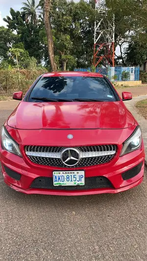Mercedes-Benz CLA-Class CLA 250 4MATIC Sedan 2015 Red
